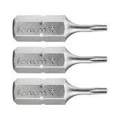 Fortum TORX konica, nastavljeno 3ks, T 6x25mm, S2