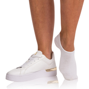 Bellinda BAMBOO FOOTIE SOCKS - Bamboo very low womens socks - white