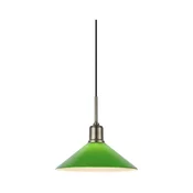 Markslöjd 108868 - Luster VELA na sajli 1xE27/40W/230V mesing/zelena