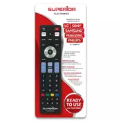 Superior univerzalni daljinski upravljac 5u1 LG/Samsung/Sony/Panasonic/Philips