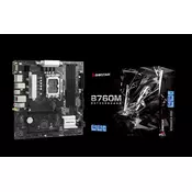 MatiÄ?na ploÄ?a 1700 Biostar B760MXZ-E PRO DP/HDMI/DVI/VGA/M.2