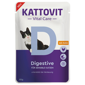 KATTOVIT Hrana za macke piletina Vital Care Digestive, 85g