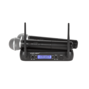 Azusa mikrofon vhf 2 kanala wr-358ld (2 x ročni mikrofon)