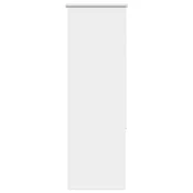 Vidaxl Rolo zatemnjena bela 60x175cm tkanina širina 55,7cm poliester