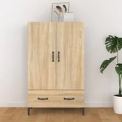 Vidaxl vidaXL Visoka omarica sonoma hrast 70x31x115 cm, material na osnovi lesa