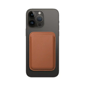 Usnjena magnetna denarnica Mag Wallet, rjava