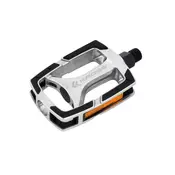 PEDALE ALU POLISH VP-628 silver