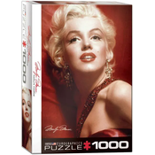 Eurographics - Puzzle Marilyn Monroe - Red Portrait - 1 000 kosov