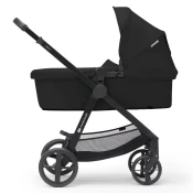 kinderkraft® otroški voziček 4v1 newly™ classic black + mink™ pro + isofix baza mink™ fx