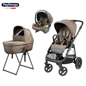PEG PEREGO otroški voziček Veloce TC 3v1 Belvedere Lounge Pine Bark