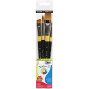 Daler Rowney System3 Acrylic Brush Synthetic Set čopičev