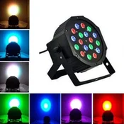 megaM RGB LED DMX reflektor 18 LED, (20405687)