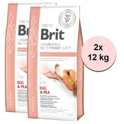 Brit Veterinary Diets GF dog Renal 2 x 12 kg