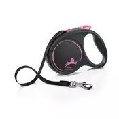 FLEXI Vodilica na regulaciju Black Design traka - Large, 5m/50kg / Ružicasta