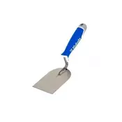 Kubala Žlica Stainless steel spoon for wiping, 100 mm, thickness 1.2 mm, rubber handle MČ