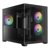 Gamdias Kucište za desktop racunar Aura GC10M V2, ARGB, Full Tower, Crno