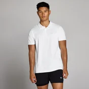 MP moška trening polo majica - bela - XXL