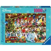 Ravensburger Dizni?eva slagalica sa snežnim kuglama, 1000 delova