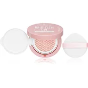 essence BRIGHTEN UP! Cushion Foundation tekoči puder v gobici odtenek 11 Sand 12 g