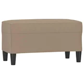 Vidaxl Klop kapučino 70x35x41 cm umetno usnje