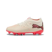 PUMA FUTURE 9 PRO FG/AG Football Boots Youth, Shoes, Sugared Almond/White/Ultra Red, 29