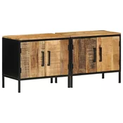 Nocni ormar 2 pcs Smeda i crna 50 x 30 x 45 cm