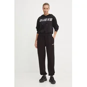 Guess Spodnji del trenirke Cecilia V4BB13 K7UW2 Črna Regular Fit