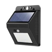 KJB Solarna stenska svetilka s senzorjem gibanja, izvedba B, 2 kosa