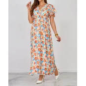Resti Womens floral midi dress
