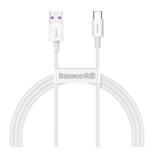 Kabel Baseus USB C/Type C 1m 66W 6A bel