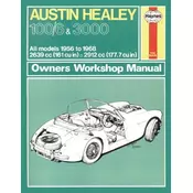 Austin Healey 100 Owners Workshop Manual