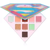 essence Superman paleta senčil za oči odtenek 02 Join the league 7 g