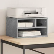 Vidaxl vidaXL Stojalo za tiskalnik betonsko sivo 40x32x22,5 cm