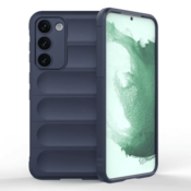 Onasi Wave silikonski ovitek za Samsung Galaxy S23 Plus 5G - moder