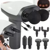 Masažni pištolj XR - 40901 - Siva / Bijela KP40901