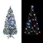 VIDAXL umetna LED novoletna jelka s stojalom, 150cm