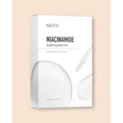 Nacific Set mask za obraz z niacinamidom Niacinamide Brightening Mask Pack - 30 g * 10 kos