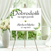 Tabla dobrodošlice TABPOR 114