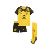 PUMA Borussia Dortmund 25/26 Minikit Kids, Clothing, Faster Yellow/Black, 4-5Y