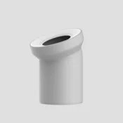 58 101 66 0099: WC priključno koleno SANIT 22° fi: 110, MANHATTAN
