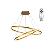 LED Zatemnitveni lestenec na vrvici LED/100W/230V 3000-6500K + Daljinski upravljalnik