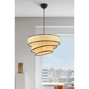 Opviq Luster Couper Hazeran, 40x40cm, Krem-crni