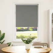 Rolo zavjesa Blackout siva 75x130 cm Širina tkanine 70,7 cm