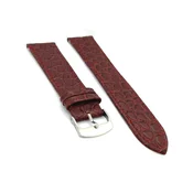 Kožni kaiš Diloy 18mm DIL209.4 Bordo boja