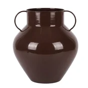 Mondex Vaza kovina Mondex Roger 18,5x31x34 čokoladna 1kos, (5000300924)