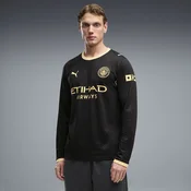 PUMA Manchester City 26/27 Away Long Sleeve Jersey Men, Clothing, Black/Flaxen, L