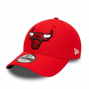 9FORTY NBA CHICAGO BULLS TEAM SIDE PATCH ADJUSTABLE CAP RED