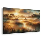 Slika meglična pokrajina - 40x30