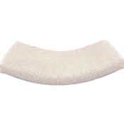 shumee Kovinska mačja polica Arc 60 cm kremne barve