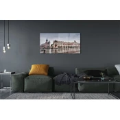 tulup.si Slika na akrilnem steklu Krakov cerkev krpo dež 125x50 cm 2 obešalnika
